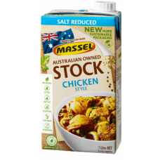 Massel Chicken Liquid Stock Salt Reduced 1 Litre 